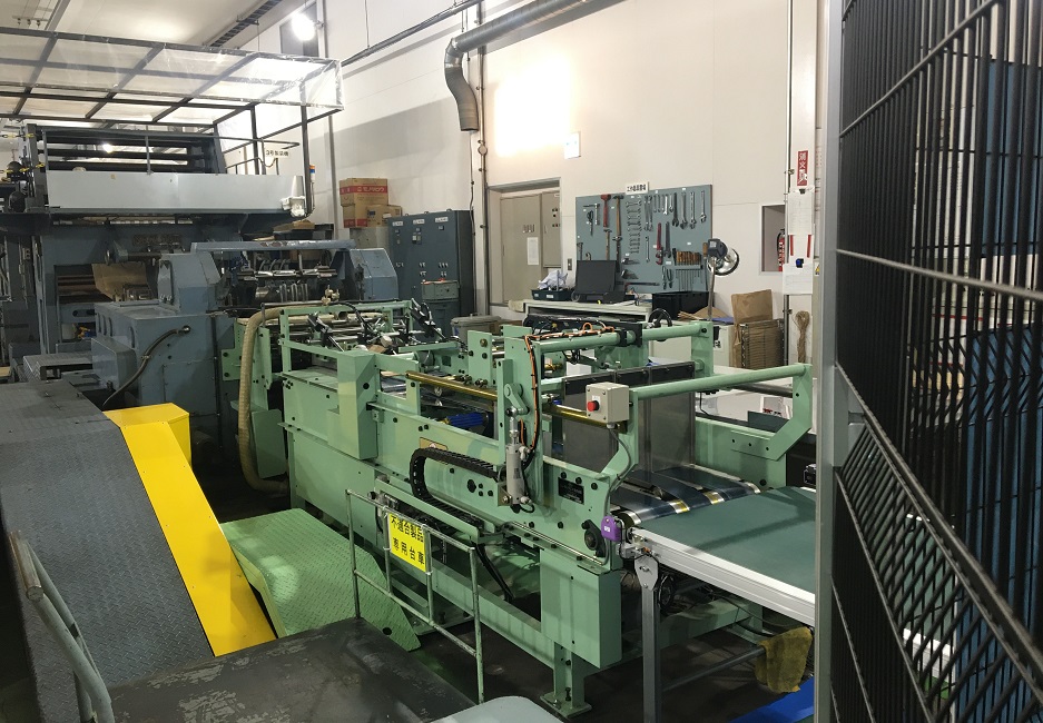 ▲北海道工場 3号製袋機